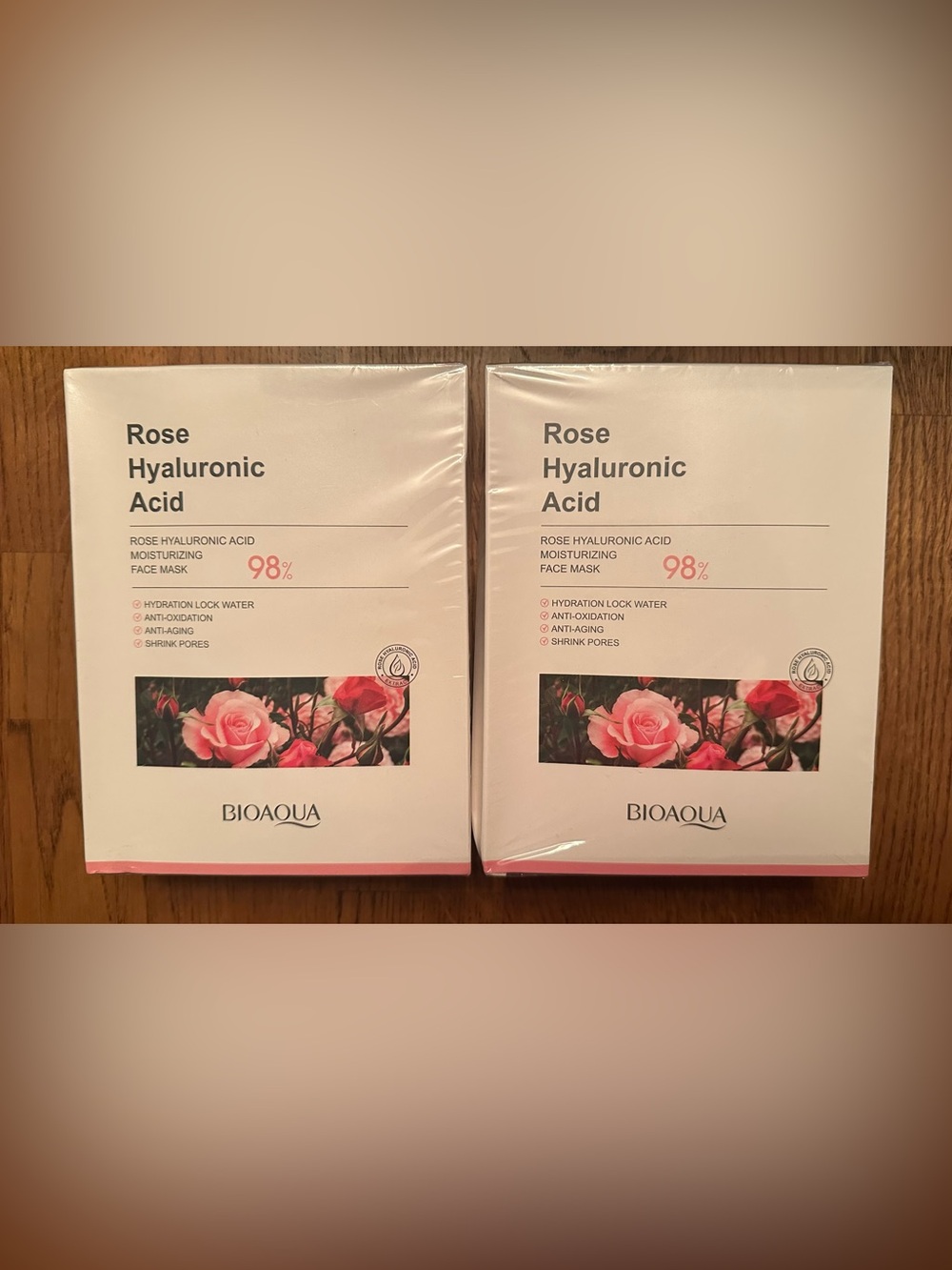 Aqua Rose Hyaluronic Acid Moisturizing Face 2 sealed unopened boxes